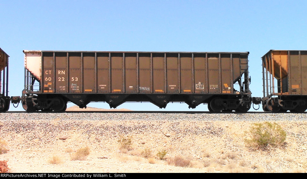 EB Unit Empty Hooper Frt at Erie NV W-Pshr -90